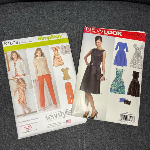 2 fashion patterns 70s vibe - Picture 1 of 5